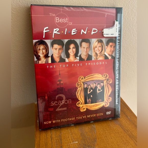 NWT Friends DVD Season 2 Jennifer Aniston Matthew Perry, chandler friends dvd - Picture 7 of 7